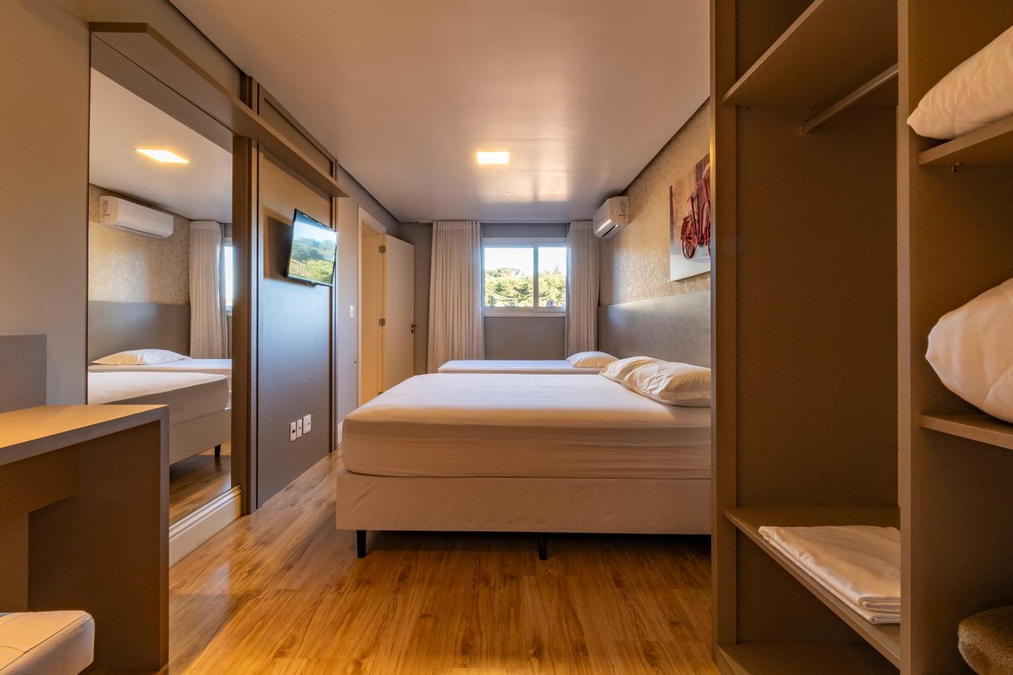 Apartmán A Apenas 300 Mts Da Rua Coberta, No Exclusivo Via Florida Gramado Exteriér fotografie