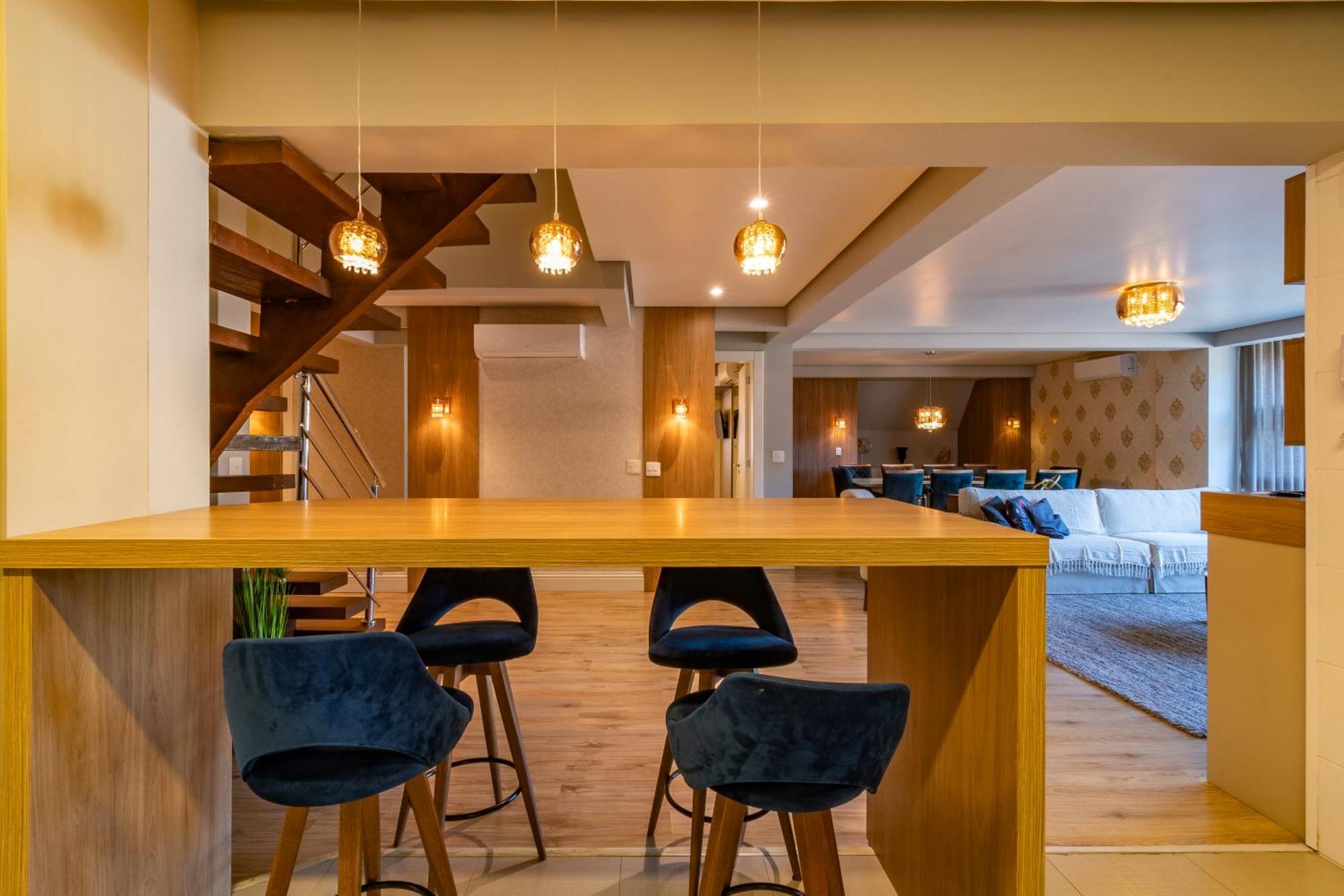 Apartmán A Apenas 300 Mts Da Rua Coberta, No Exclusivo Via Florida Gramado Exteriér fotografie